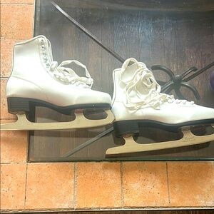 Women's White Ice Skates